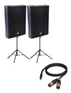 Hire DIY Party Pack – Sound Pack With Speaker Stands, hire Party Packages, near Wetherill Park