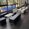 Hire Black Ottoman Cube Hire, hire Chairs, near Wetherill Park image 1