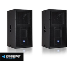 Hire 2x RCF 4PRO 6001-A Three-Way Event Speakers