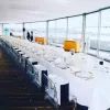 Hire Black Tablecloth for Large Trestle Table Hire, hire Tables, near Wetherill Park