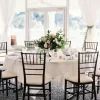 Hire Clear Tiffany Chair & Black Cushion Hire, from Chair Hire Co