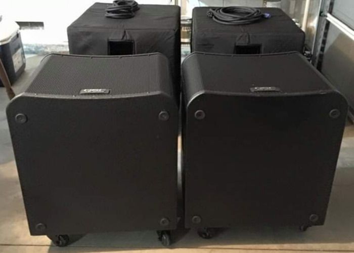 Hire QSC Subwoofer with Wheels, hire Subwoofers, near Kingsford