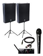 Hire PA System With Wireless Mic and Speaker Stand, hire Party Packages, near Wetherill Park