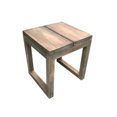 Hire Rustic Wooden Stool
