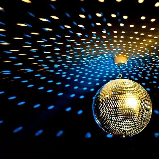 Hire 60cm Disco Ball w/ Motor, hire Party Lights, near Pymble image 2