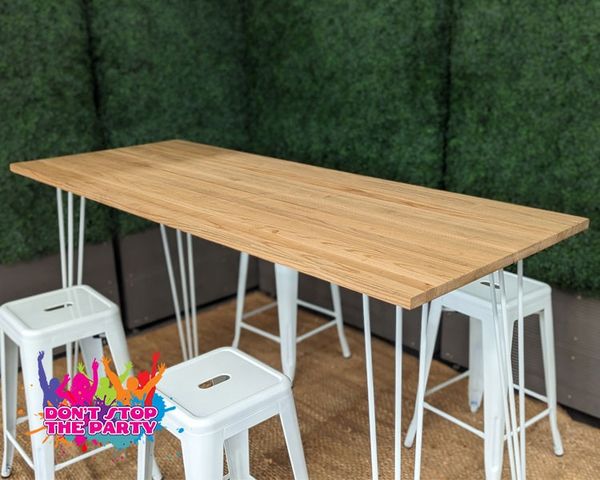 Hire Trestle Table - Rectangular 2.4Mtr, from Don’t Stop The Party