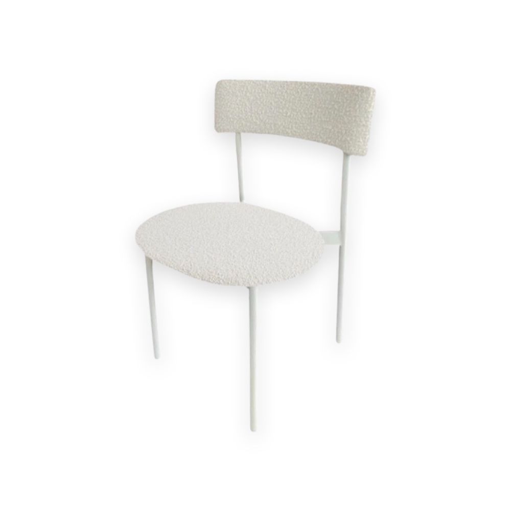 Hire YARRA CHAIR WHITE BOUCLE, hire Chairs, near Brookvale
