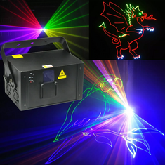 Hire Pair of RGB lasers