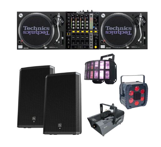 Hire DJ Gear Hire | Technics SL 1200 Party Pack, hire DJ Decks, near Claremont