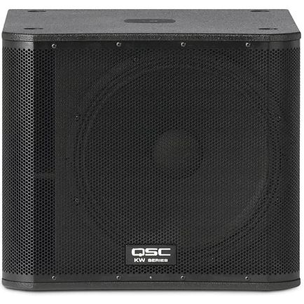 Hire QSC KW181 1000W 18" Powered Subwoofer, hire Subwoofers, near Camperdown image 1