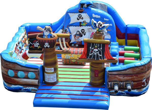 Hire Animal Kingdom with slide and pop ups 1-8years 5x6mtr
