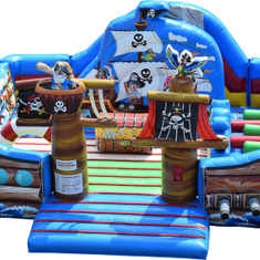 Hire Animal Kingdom with slide and pop ups 1-8years 5x6mtr