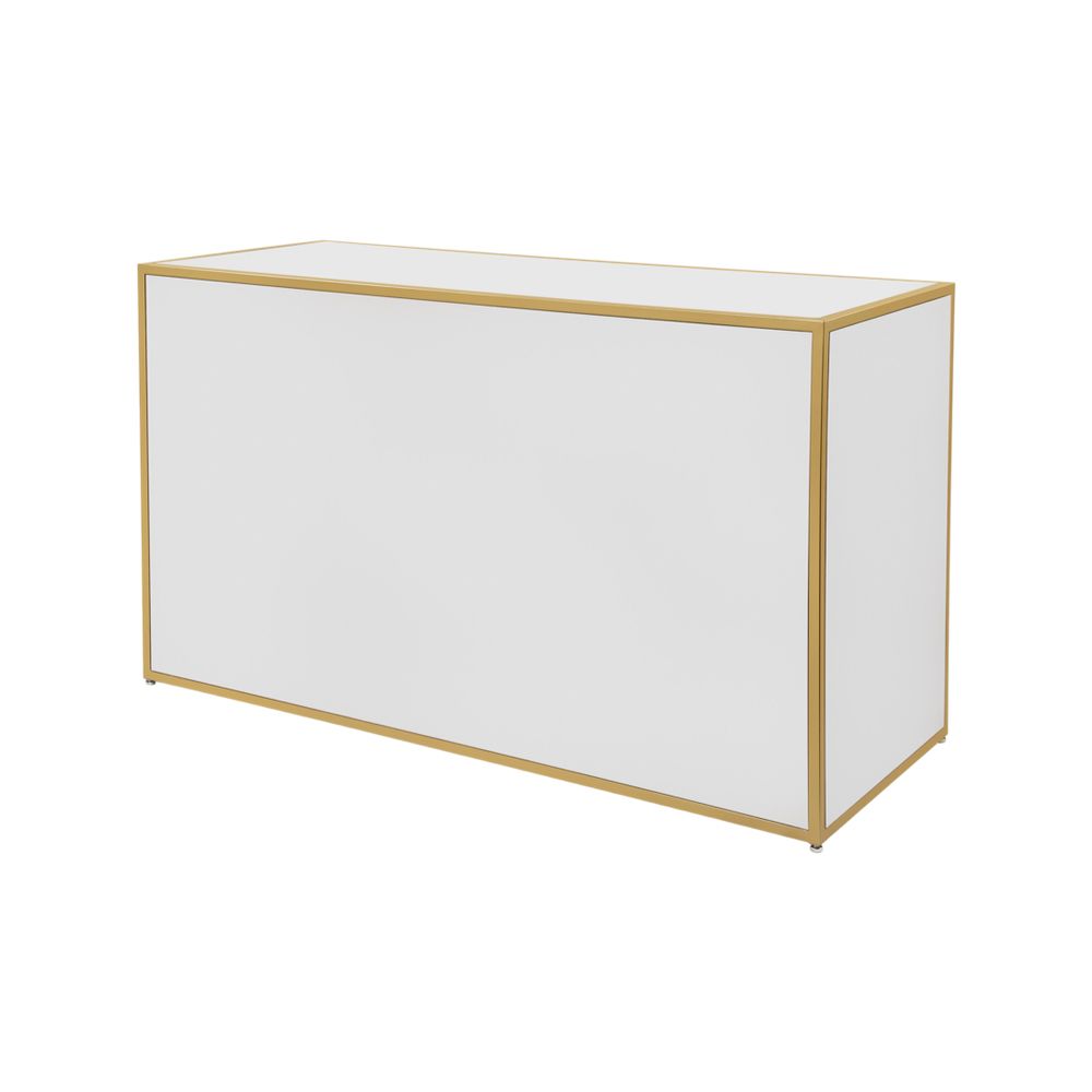 Hire EVENT STATION BAR GOLD FRAME (CUSTOMISABLE), hire Miscellaneous, near Brookvale