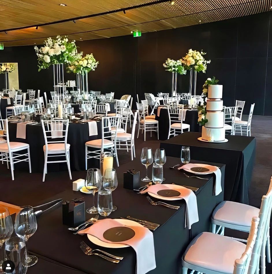 Hire Black Standard Trestle Linen Hire, hire Tables, near Wetherill Park image 1