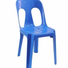Hire Blue Pipee Chair