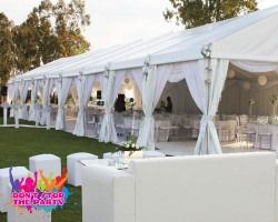 Hire Marquee - Structure - 10m x 57m, from Don’t Stop The Party