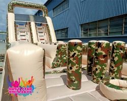 Hire 40 Mtr Camouflage Bootcamp Obstacle Course, hire Jumping Castles, near Geebung