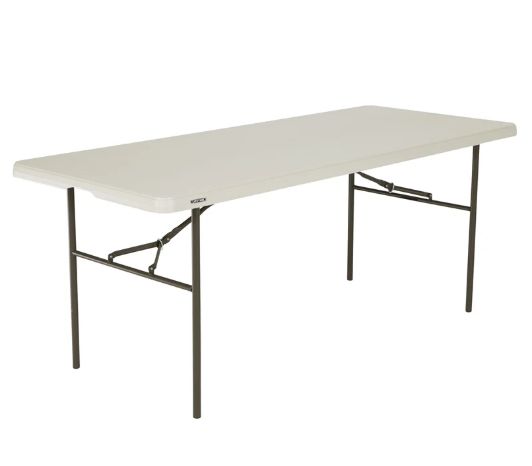 Hire 6ft Trestle Table – White