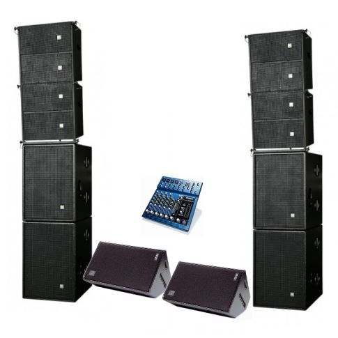 Hire HK Contour Array and Nexo PS15 Fold Back DJ System Hire, hire Party Packages, near Kensington