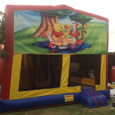 Hire WINNIE THE POOH JUMPING CASTLE WITH SLIDE, in Blacktown, NSW