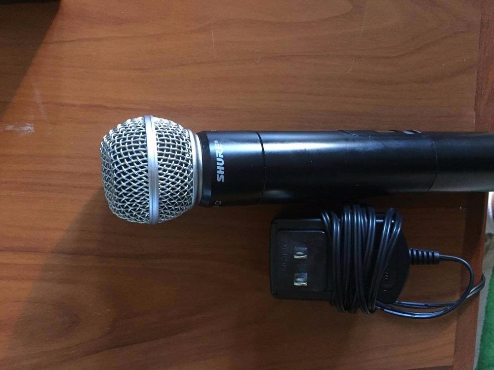 Hire SHURE SLX2458 SM58 Wireless Microphone System, hire Microphones, near Collingwood