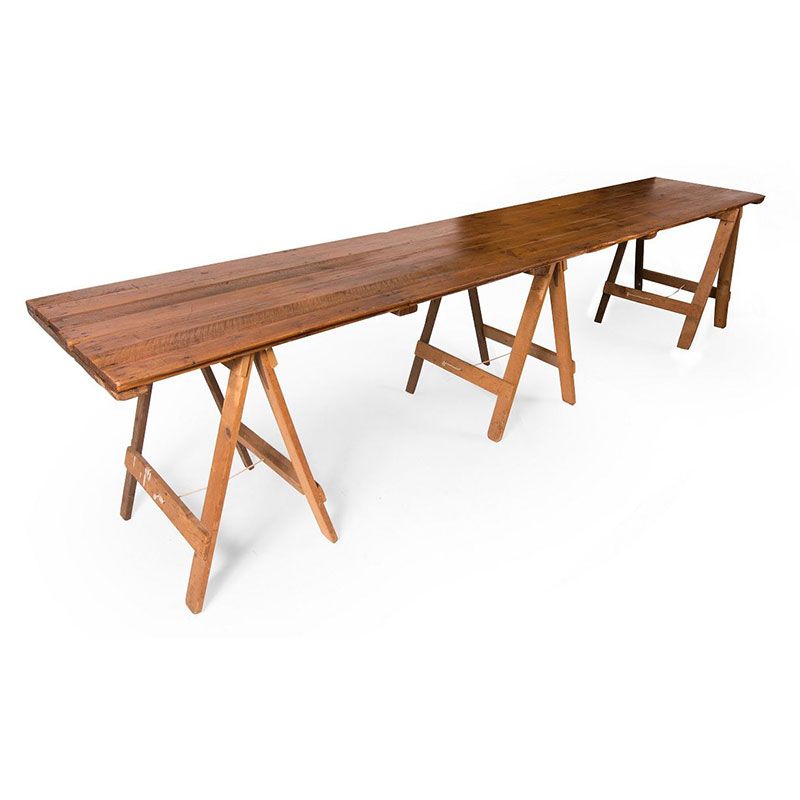 Hire VINTAGE CHURCH TABLE, hire Tables, near Botany image 1