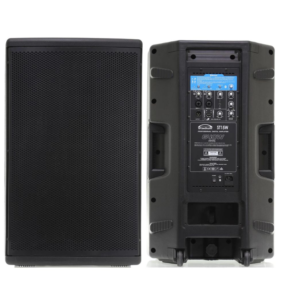 Hire Stadium STW15 Bluetooth PA Speakers X2, hire Speakers, near Caulfield South