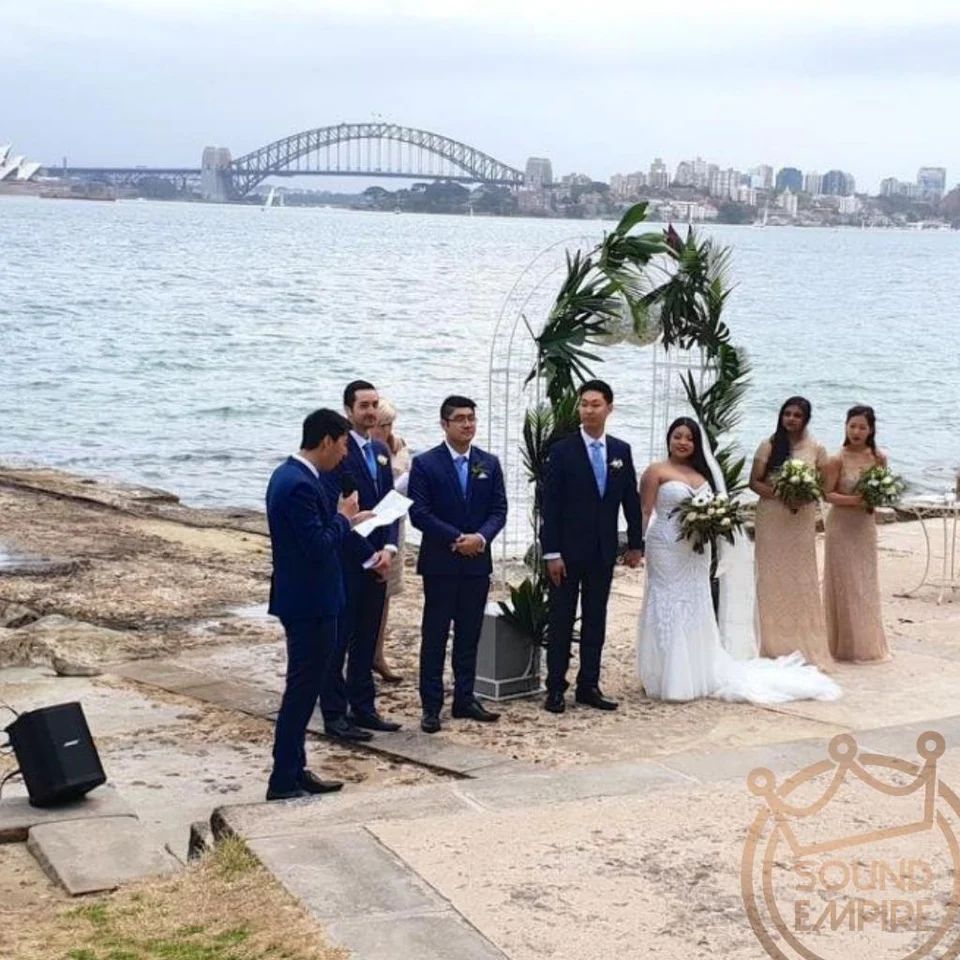 Hire PORTABLE WEDDING CEREMONY SOUND SYSTEM, hire Speakers, near Carlton image 1