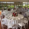 Hire Round Timber Banquet Table Hire, in Wetherill Park, NSW