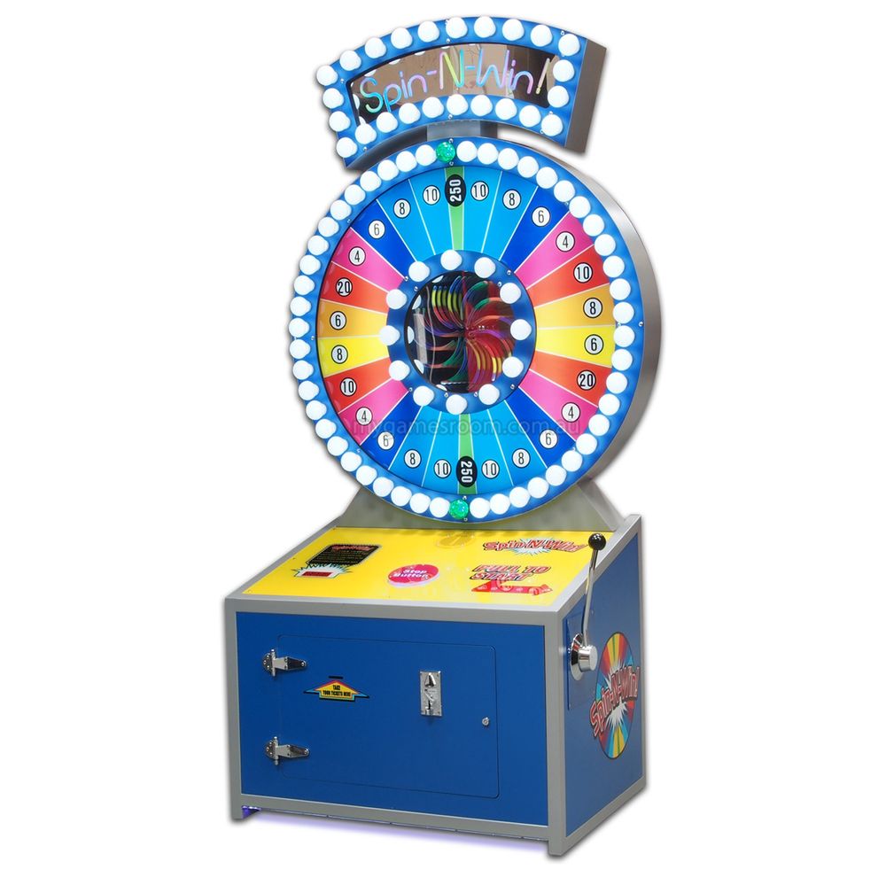 Hire Prize Wheel Arcade Machine Hire, hire Arcade Games, near Lidcombe
