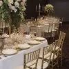 Hire Clear Tiffany Chair & White Cushion Hire, hire Chairs, near Wetherill Park image 1