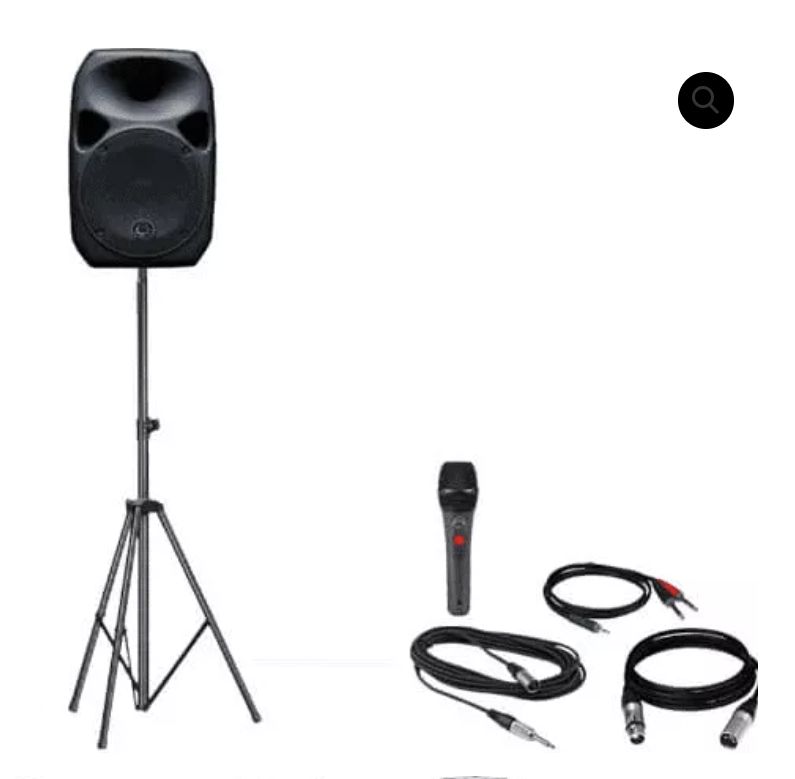 Hire PA Speaker Hire Pack (Single), hire Party Packages, near Riverstone image 1