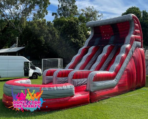 Hire Purple Tropical Water Slide, from Don’t Stop The Party