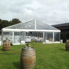 Hire 6m x 21m - Framed Marquee
