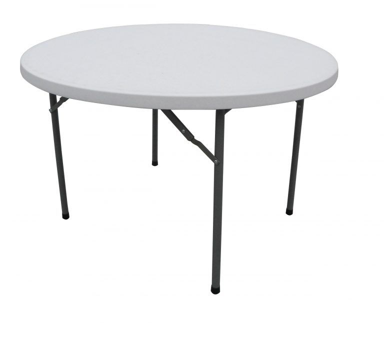 Hire 1.8m Heavy Duty Plastic Moulded Round Table, hire Tables, near Balaclava image 1