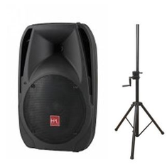 Hire PA System - 2x Speakers, 2x Speaker Stands & 1x Wireless Microphone