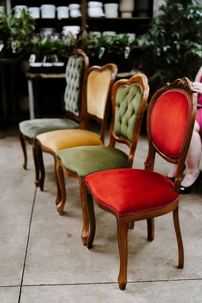 Hire Dining Chair - Mix-matched Vintage, hire Chairs, near Heidelberg West