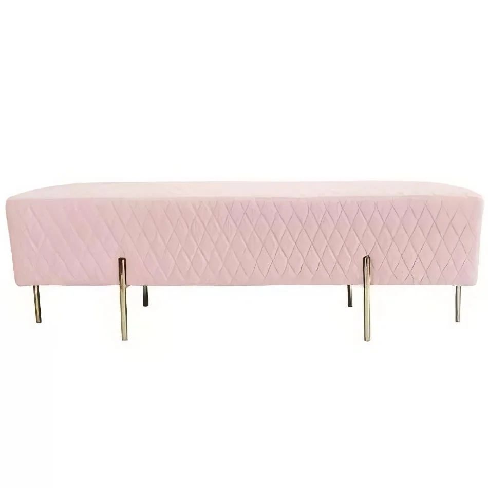 Hire Pink Velvet Ottoman Bench, hire Miscellaneous, near Wetherill Park