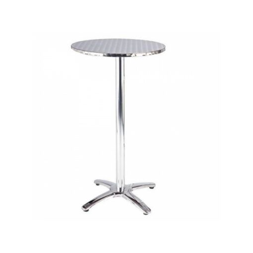 Hire Polished Aluminium Bar Table, hire Tables, near Chullora