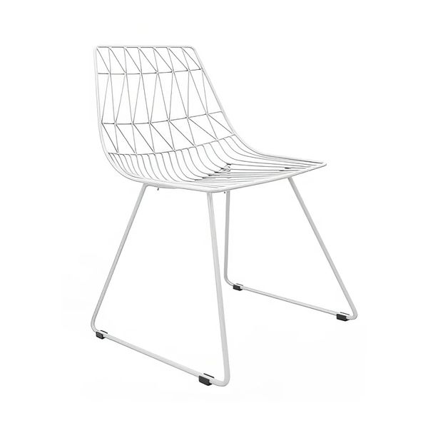 Hire White Wire Chair / White Arrow Chair Hire