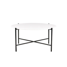 Hire Black Cross Coffee Table Hire – White Top, in Wetherill Park, NSW