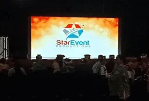 Hire LED Screen for Indoors 4.48 x 2.56m, hire Projectors, near Riverstone
