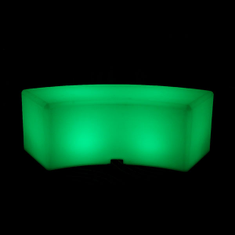 Hire GLOW SNAKE CURVED BENCH, in Traralgon, VIC