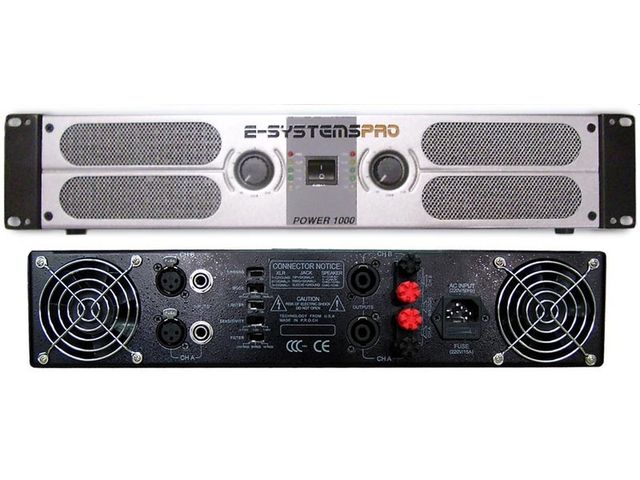 Hire POWER AMP 2 X 700W @ 4 OHMS, hire Speakers, near Kingsgrove