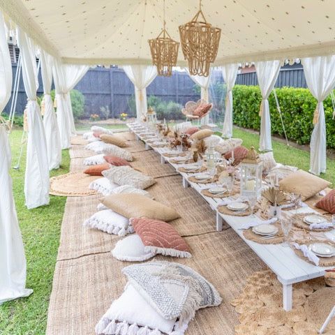 Hire Luxury Marquee Royal White 14x4, hire Marquee, near Thomastown image 1