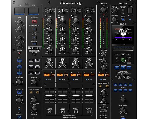 Hire Pioneer DJM-A9 4 Channel DJ Mixer w/ Bluetooth