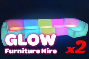 Hire Glow Lounge Suite - Package 10, hire Chairs, near Smithfield