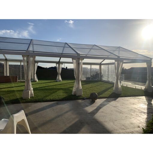 Hire 8m x 18m Clear Framed Marquee, hire Marquee, near Chullora image 1