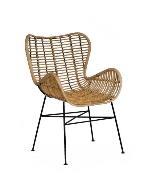 Hire Rattan Butterfly Chair