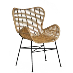 Hire Rattan Butterfly Chair, in Heidelberg West, VIC